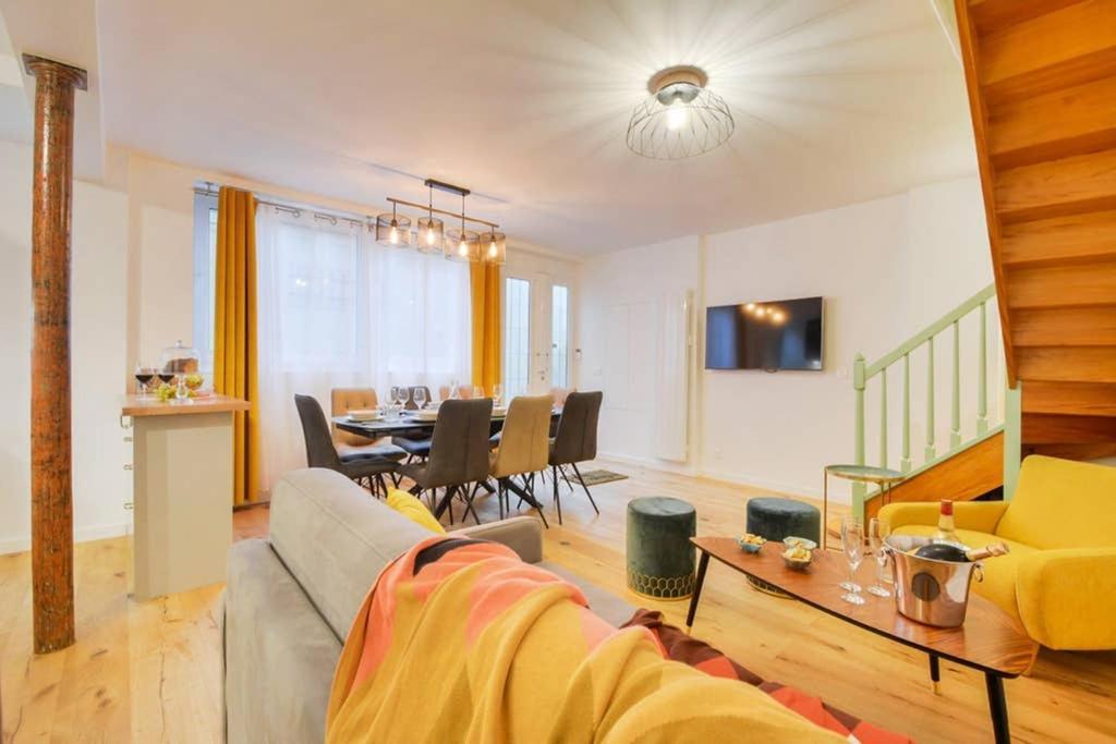 Apartamento Luxueux Duplex 6 - 8pers - Full Equipped - République París Exterior foto